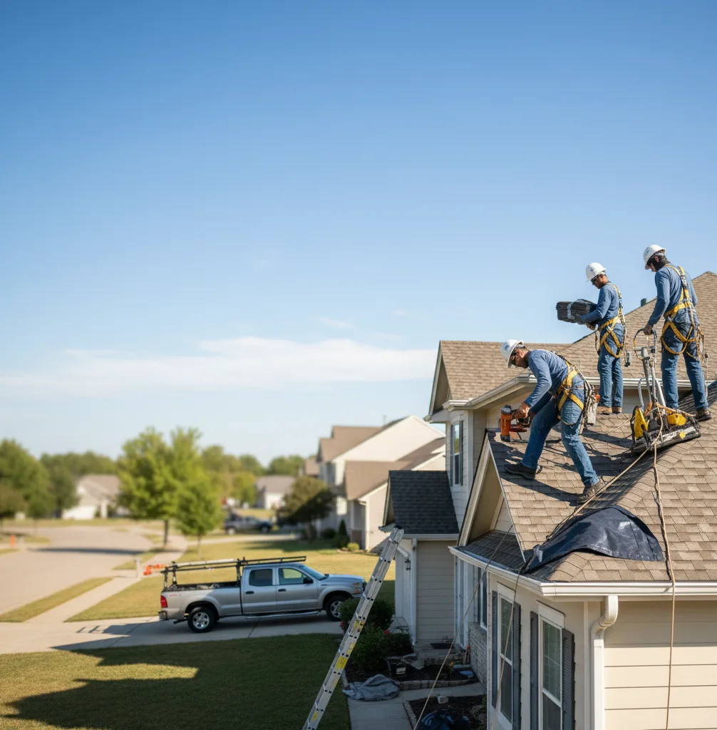 Roof Repair in Strong